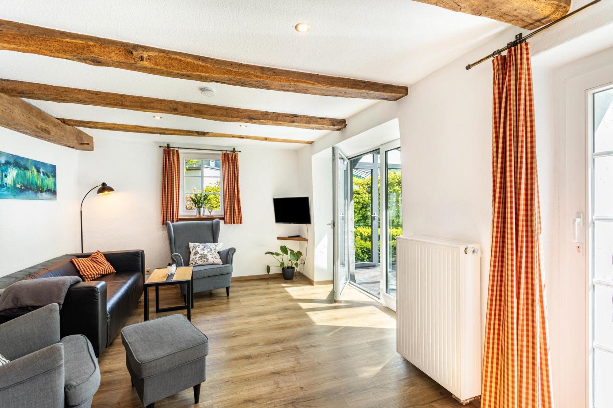 Fachwerk-Ferienhaus 1764 エスローエ エクステリア 写真