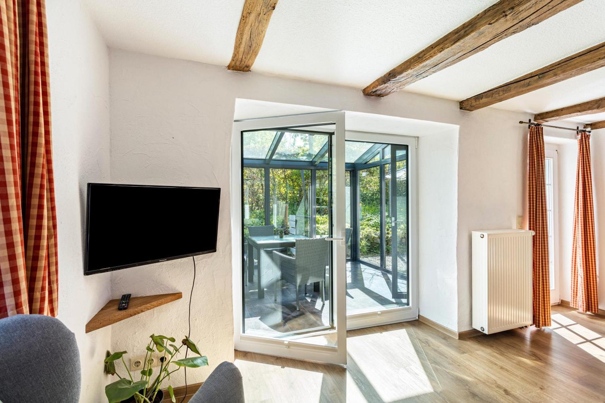 Fachwerk-Ferienhaus 1764 エスローエ エクステリア 写真