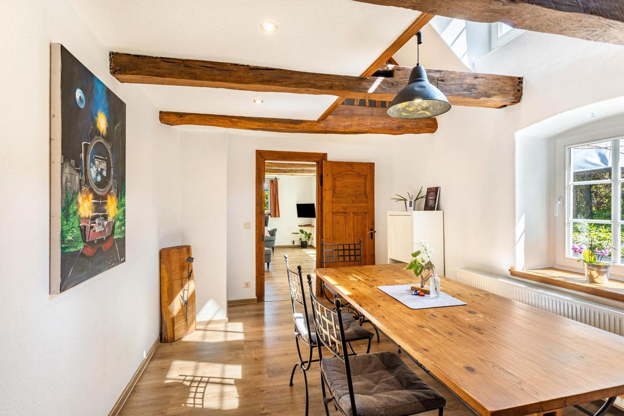 Fachwerk-Ferienhaus 1764 エスローエ エクステリア 写真