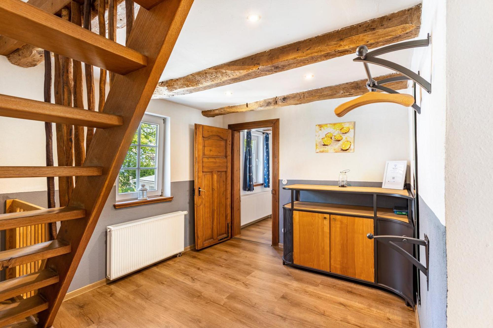 Fachwerk-Ferienhaus 1764 エスローエ エクステリア 写真