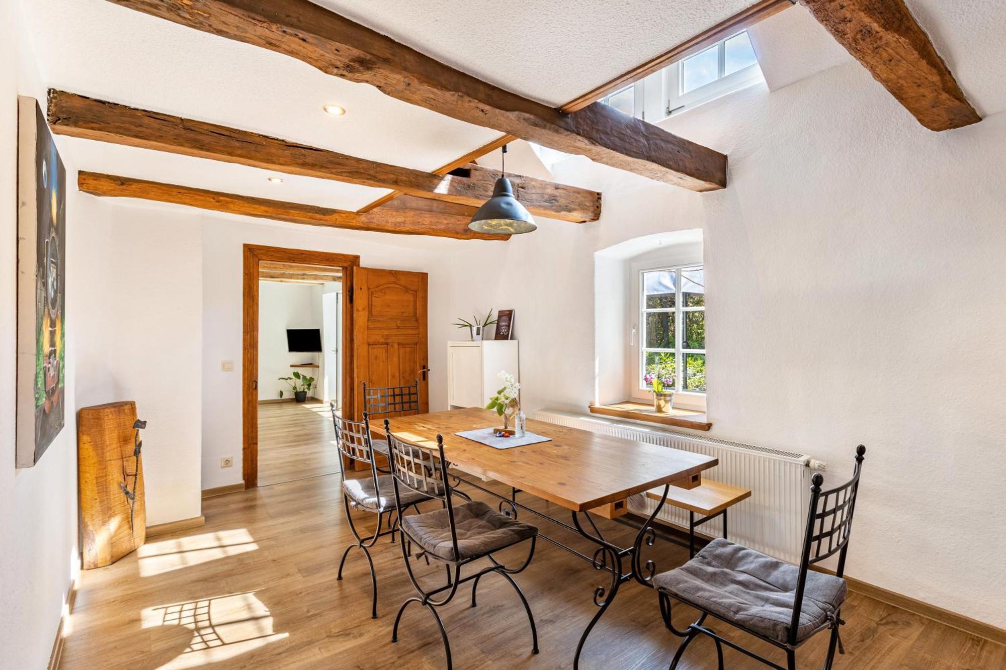 Fachwerk-Ferienhaus 1764 エスローエ エクステリア 写真