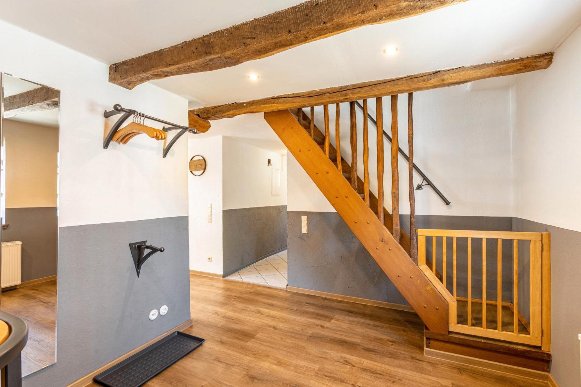 Fachwerk-Ferienhaus 1764 エスローエ エクステリア 写真